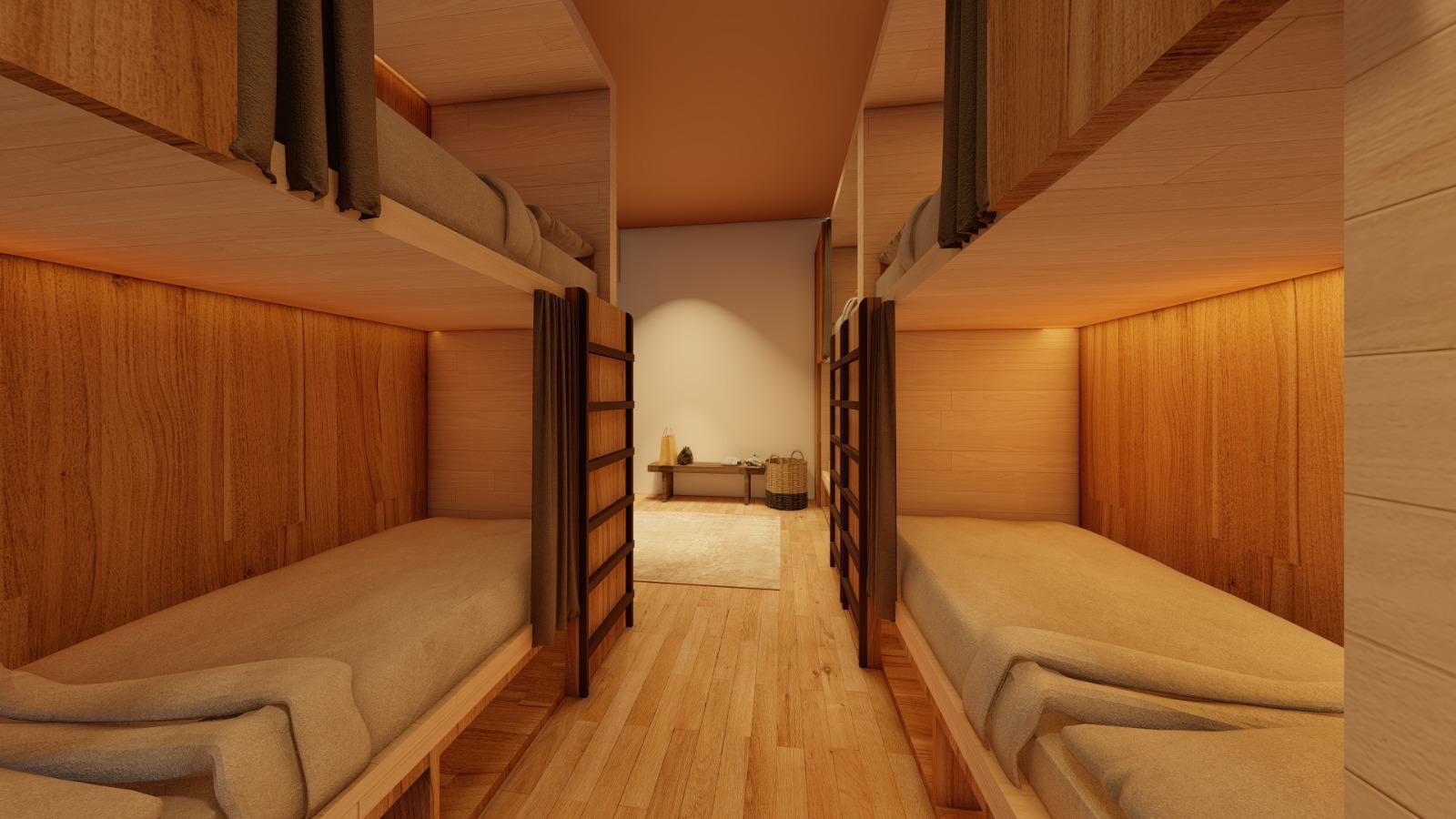 Atlas Sri Lanka, Negombo, capsule bunk dormitory