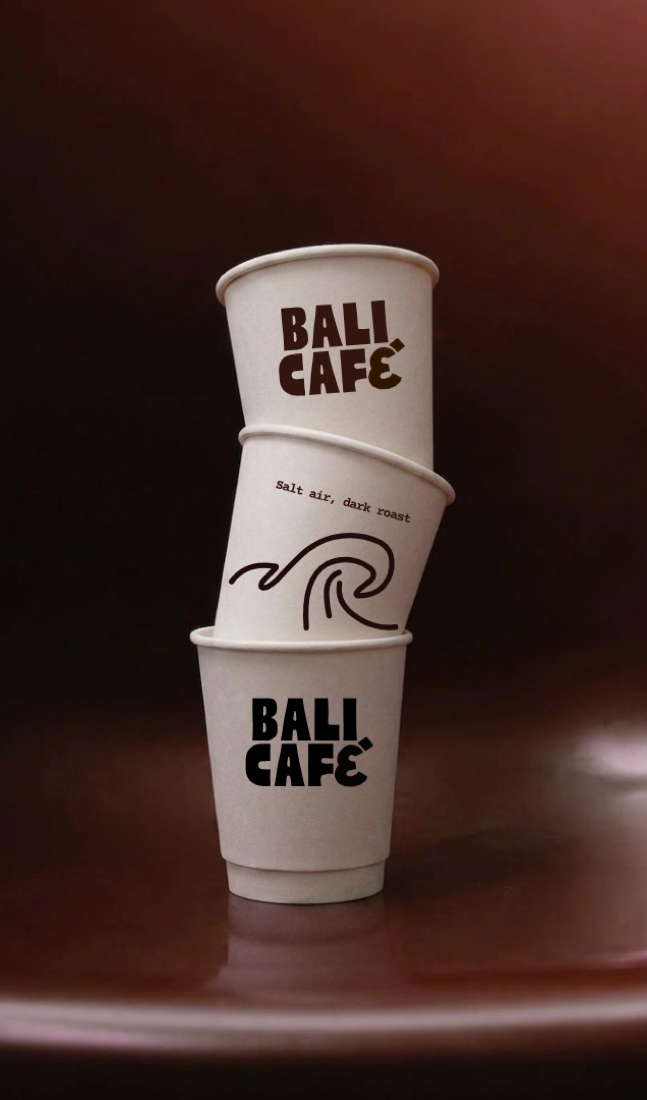 Bali Cafe branding