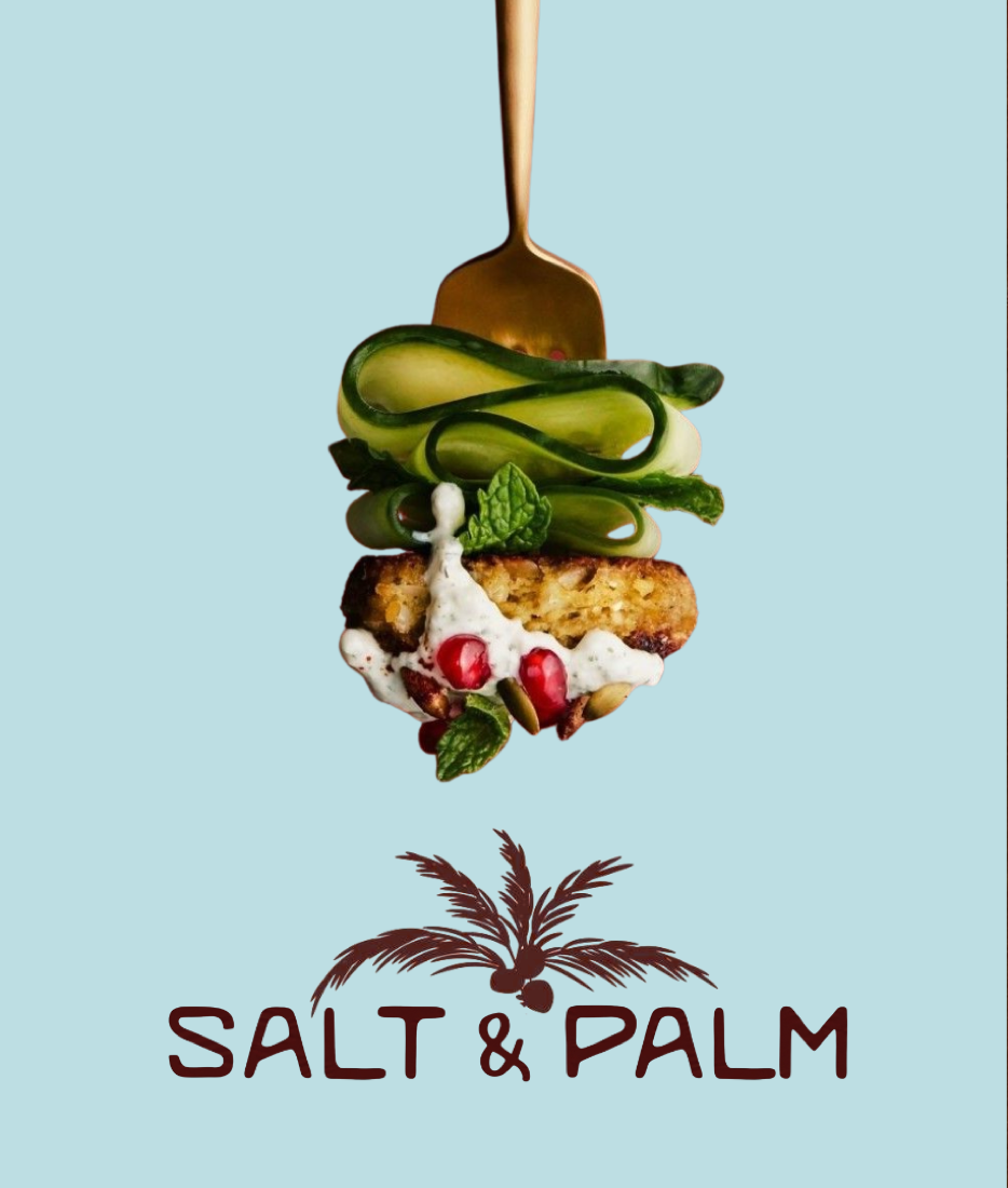 Salt & Palm restaurant branding